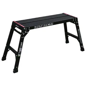 アルインコ 足場台 オールブラック洗車台510型 PXGV510BK 2段 天板寸法：300×881mm 天板高さ：0.55m