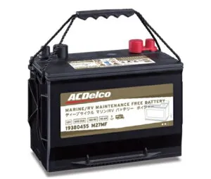AC DelcoディープサイクルバッテリーボイジャーM27MF 105Ah