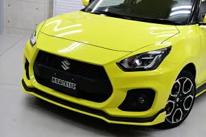 ノブレッセスイフトスポーツ ZC33S フロントリップスポイラーVer.1 FRP製 塗装済 スパーブラックパール