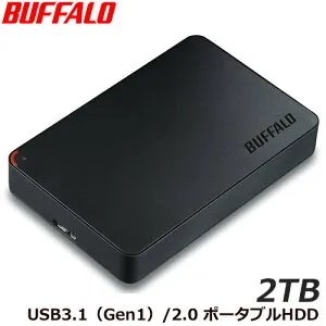 バッファロー HD-NRPCF2.0-GB [USB3.0 ポータブルHDD 2TB BUFFALO バッファロー]