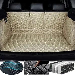 車のトランクマット に適用ホンダアコード CV3型 2020.2~2023.1 3Dフルカバーカーゴマット 車種専用設計カーゴマット XPEレザー荷台マット 耐汚れ 滑り防止 傷防止 ラゲージトレイ 保護パーツ 水