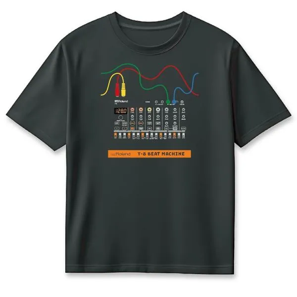 Roland ローランド / AIRA COMPACT T-8 Tシャツ (Design A)(サイズ：M)(RT/T-8AM)