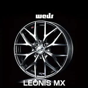 weds ウェッズ レオニス MX 37415 17インチ 17×6.5J インセット：50 穴数：4 PCD：100 ハブ径：65 カラー：BMCMC【ホイール4本価格】