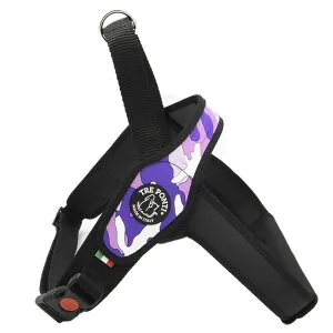 ハーネス 犬 胴輪 LTP202 Primo CAMOUFLAGE L ハーネス 犬 胴輪 散歩 リーシュ リード 海外 イタリア トレポンティ TREPONTI カモフラ ブルーカモ パープルカモ