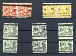 オランダのインディーズ - LP キュラソー 5枚組 オーバープリント - ネッド インディ - KOLFF BATAVIA 製 **LUXE @3