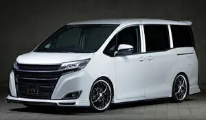 ノア 80系 後期 G/Xグレード GRACE LINE 4点キット(F/LED S R) FRP製