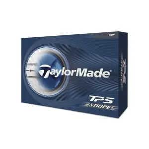 テーラーメイド(TAYLOR MADE) TMJ26 TP5 Stripe JPN dz ティーピーファイブ ストライプ ゴルフボール 2026年モデル ホワイト