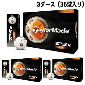 【条件達成で最大10万ポイント獲得のチャンス！4/20～4/30】テーラーメイド(TaylorMade) ゴルフボール 3ダース 36個入 TM26 TP5x Pix ボール TP5x 2026 PIX 【国内正規品】【2026年モデル】