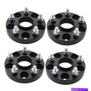 スペーサー 1 '' 5x4.5 '' 12x1.5レクサスES300H用ホイールスペーサーアダプターES350 GS-F IS300 NX300 1'' 5x4.5'' 12x1.5 Wheel Spacer Adapters for Lexus ES300h ES350 GS-F IS300 Nx300【並行輸入品】