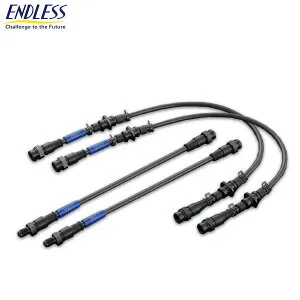 ENDLESS エンドレス ブレーキライン スイベル スチール 1台分セット フィット GD1 GD2 GD3 GD4 H13.6～H19.10 リアドラム車 EB512SS 送料(税別):本州・北海道は無料 沖縄・離島は1000円