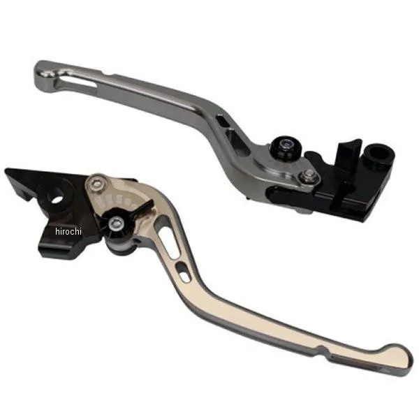 【メーカー在庫あり】 YA014-008-0506 ユーカナヤ U-KANAYA ビレットレバーセット GPタイプ ロング 99年-04年 YZF-R1、YZF-R6 チタン JP店