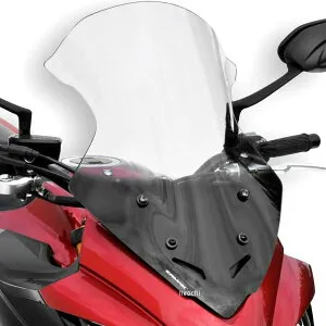 0104XX108 アルマックス ERMAX ハイプロテクション ウインドスクリーン 56cm 15年-20年 GSX-S1000F グレー 010454108 HD店