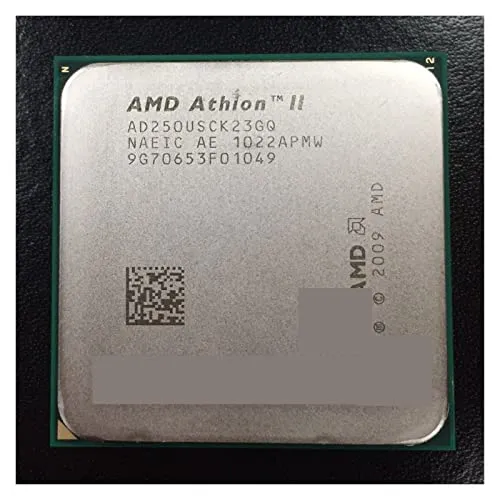 A A X2 250u 1.6GHz デュアルコア CPU プロセッサ AD250USCK23GQ 25W ソケット AM3 938pin