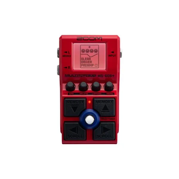 ZOOM MS-60B+ MULTI STOMP ズーム エレキベース用 マルチストンプ