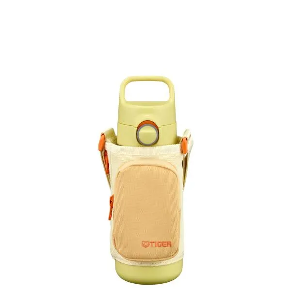 タイガー ステンレスボトル 0.5L サニーイエロー TIGER 真空断熱ボトル ポーチ付き MTA-Q050YQ 返品種別A
