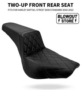 M8ソフテイル Two-Upドライバー シート Harley Softail Street Bob FXBB Standard FXST 2018～