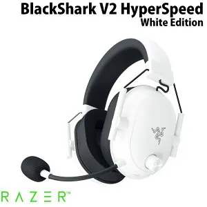 【国内正規品】 Razer BlackShark V2 HyperSpeed Bluetooth 5.2 / 2.4GHz ワイヤレス 両対応 eスポーツ向け ゲーミングヘッドセット White Edition # RZ04-04960200-R3M1 レーザー ブラックシャーク rnl26