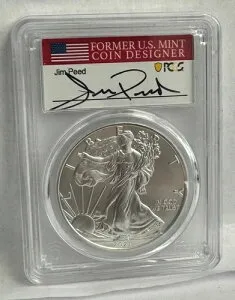 2021-S アメリカンシルバーイーグル PCGS MS70 緊急発行 FDOI SF *Peed Sig #038
