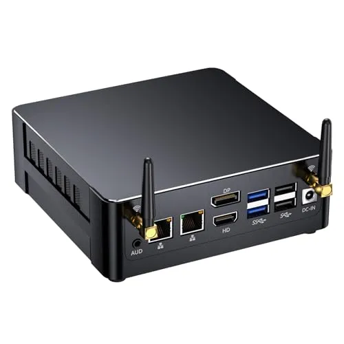Mavsloly ミニPC Core i7-13700H、14コア 最大5.0GHz、64G RAM 1T NVME SSD デスクトップコンピュータ、デュアルイーサネット、1* DisplayPort、1* HDMI、1* Type-C トリプルディスプ