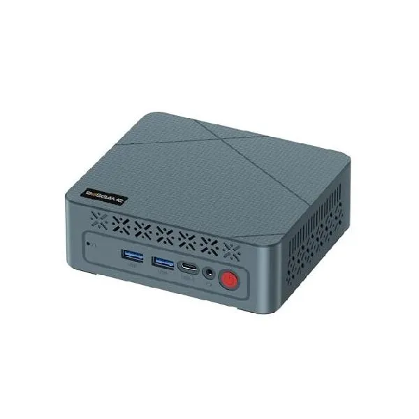 BOSGAME E2 Mini PC Ryzen 5 3550H(Max 3.7GHz) DDR4 Mini Computers, 16GB RAM 512GB NVMe SSD, Dual HDMI, 4 USB Ports, 1 RJ45 Ethernet Ports, Wi-_並行輸入