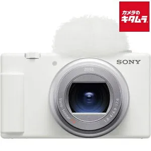 ソニー VLOGCAM ZV-1M2 W ホワイト SONY コンパクトデジタルカメラ Vlog対応 4K動画撮影 高画質 自撮り Wi-Fi搭載 《納期約1－2週間》