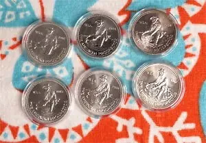 ロット 6 - エンゲルハルト アメリカン プロスペクター 1 オンス 0.999 シルバー 1982 ～ 1987 (1983 年なし)