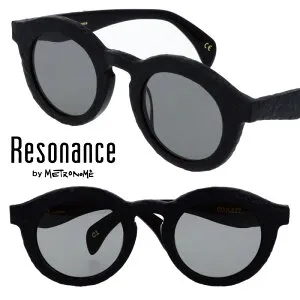 Resonance by METRONOME レゾナンス メトロノーム COOLEST C1 サングラス マットブラック 黒 化石加工 UVカット 紫外線カット 紫外線対策 オシャレ 個性的 ファッション デザイン性 ロンドン
