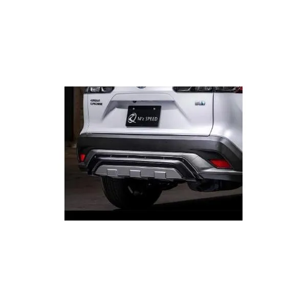 エムズスピード カローラ クロス ZVG11 ZVG15 ZSG10 リアアンダースポイラー つや消しブラック AES製 2931-3110 M'z SPEED CROSS LINE クロスライン