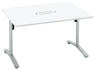 【マラソン限定★ポイント2倍】【メーカー直送】コクヨ ミーティングテーブル ビエナ W 1200×900 MTV129BP81MAWE【代引不可】【組立・設置・送料無料】フラップテーブル 折りたたみテーブル 長