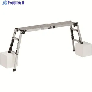 PiCa 四脚アジャスト式足場台 上部操作タイプ“スタッピー” DXP-S86A 1台 ■▼201-4295