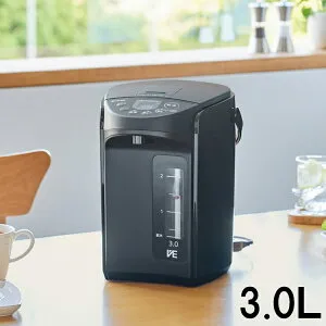 時短・省エネダブルで節約 省エネコース 70 80 90 98 TIGER タイガー魔法瓶 電気ポット おすすめ VE電気まほうびん とく子さん 3.0L PIQ-G300-KC まほうびん保温でかしこく省エネ