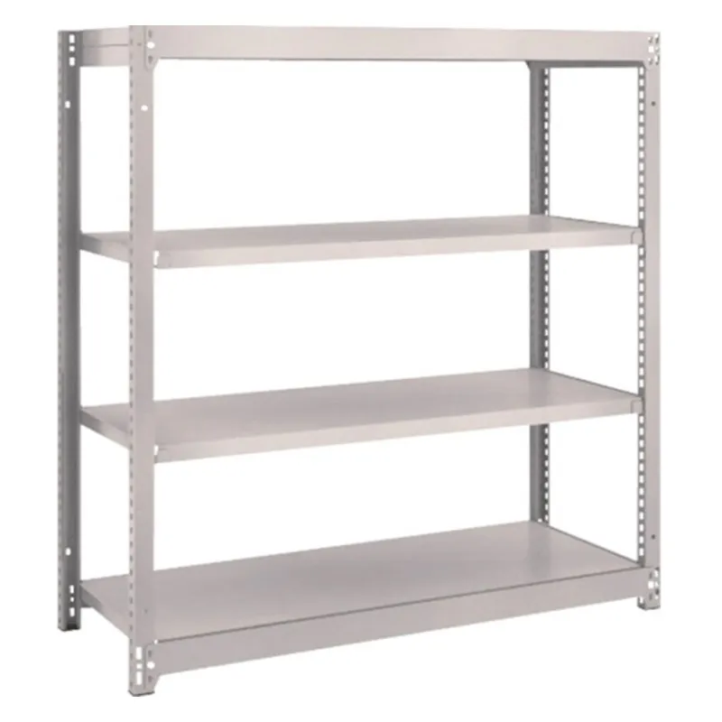 【本体】TRUSCO M1.5型軽中量棚 幅1160×奥行445×高さ1200mm 4段単体 ネオグレー 506-8789