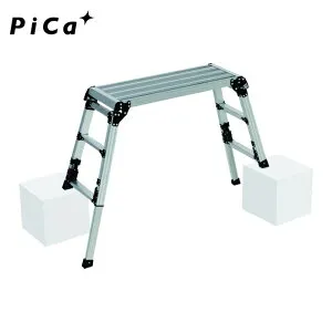 ピカ Pica DXJ-6908A 四脚アジャスト式足場台 上部操作タイプDXJ型 (1台)