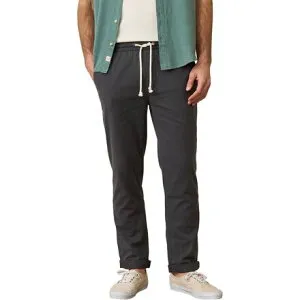(取寄) マリンレイヤー メンズ サタデー ストレッチ ビーチ パンツ - メンズ Marine Layer men Saturday Stretch Beach Pant - Men's Faded Black