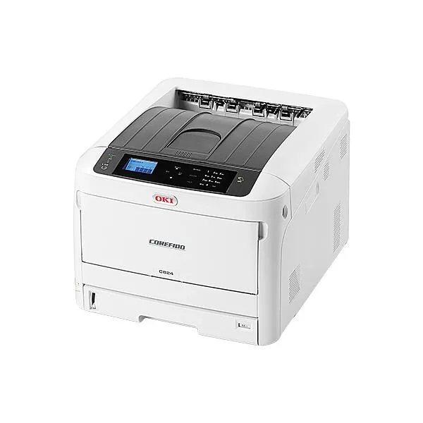 OKI C824DN (5年間無償保証/ メンテナンス品無償提供) A3カラーLEDプリンタ COREFIDO2 26PPM スタンダードモデル