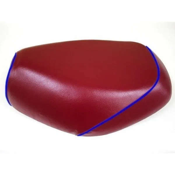 GRONDEMENT グロンドマン 国産シートカバー 被せタイプ カラー：ワインレッド/青パイピング シグナス X SE44J (1YP) 後期 (1MS) YAMAHA ヤマハ シートカバー