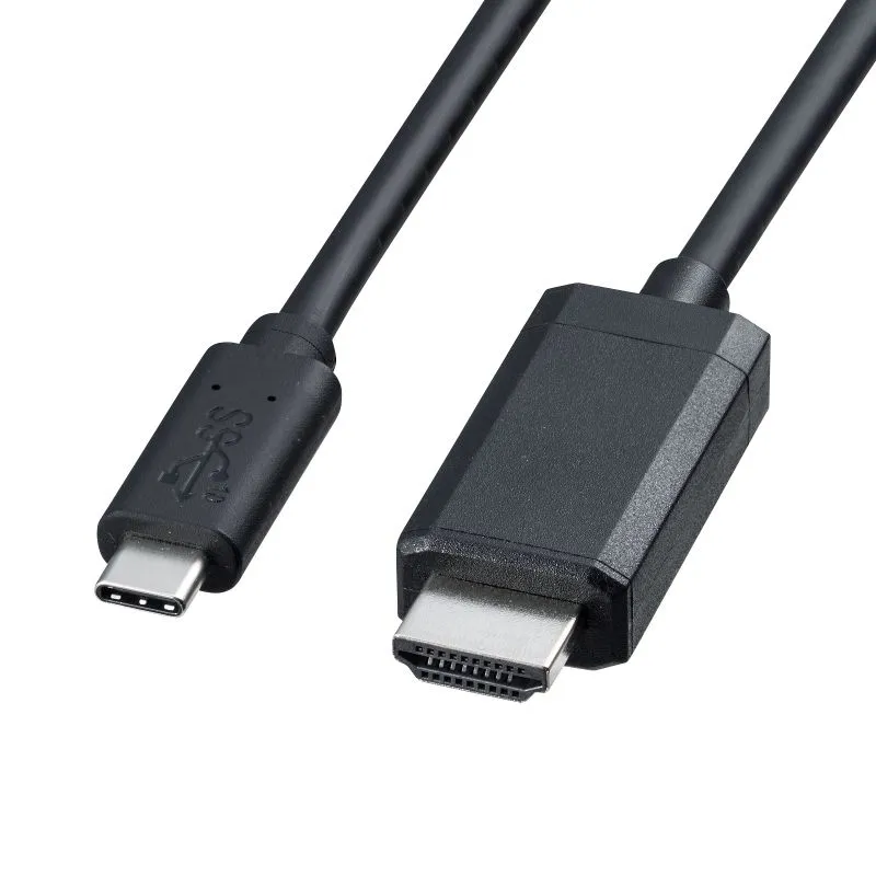 USB Type-C - HDMI変換ケーブル 5m ブラック（KC-ALCHD50K）