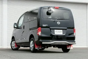 【最大P25倍】 JAOS ジャオス リヤスキッドバー ポリッシュ/ブラスト B154490A ニッサン NV200 バネット 4WD 2018/01~ NISSAN VANETTE 改造 カスタム パーツ アウトドア オフロード クロカン アゲ B154490A