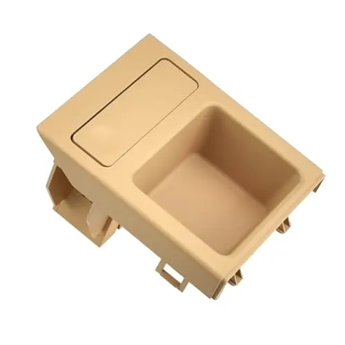 車用カップホルダー 追加 Compatible With For 320i 330xi 2001 2002 2003 2004 2005 51168217953 51168217955 車フロントセンターコンソール収納ボックス カップホルダーに対応