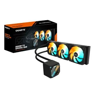 GIGABYTE GAMING 360 水冷CPUクーラー 360mm ブラック AIO ARGB 120mmファン×3 簡易水冷 Intel LGA1700/1200/115x AMD AM5/AM4対応 送料無料