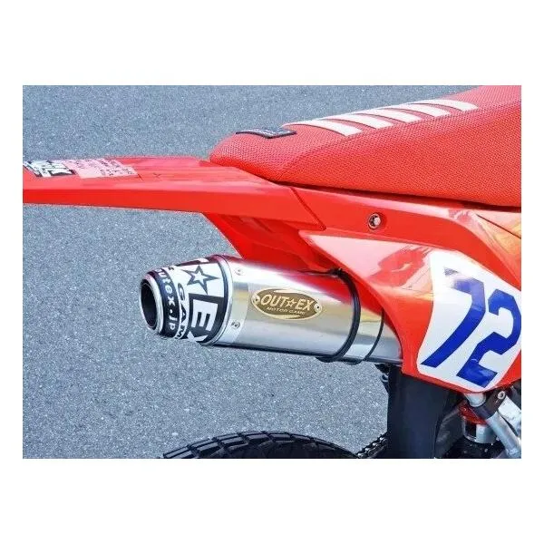 OUTEX アウテックス OUTEXマフラー サイレンサー素材：チタン CRF125F HONDA ホンダ フルエキゾーストマフラー マフラー