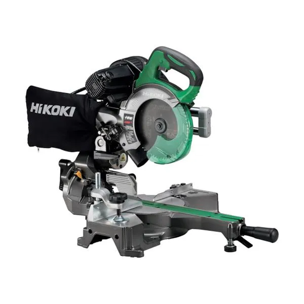 HiKOKI(ハイコーキ 旧:日立工機):卓上スライド丸のこ(チップソー黒鯱標準付属タイプ) 165mm 型式:C6RSHD-K