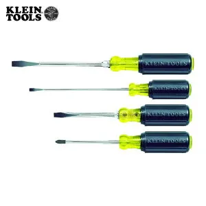 KLEIN TOOLS 85105 クッショングリップドライバーセット 4 本組み (1S)