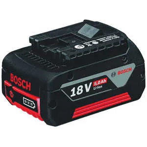 BOSCH バッテリー スライド式 18V 5.0Ah リチウムイオン A1850LIB