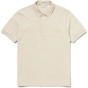 ラコステ メンズ ポロシャツ 半袖 襟付き トップス ビジカジ パリポロシャツ ロゴ 刺繍 カジュアル ワニ 鰐 ブラック ネイビー ベージュ ワンカラー アパレル 日本製 PH5522 evid m-sg