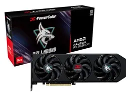 PowerColor Hellhound AMD Radeon RX 9060 XT 16GB GDDR6 RX9060XT 16G-L/OC [PCIExp 16GB]