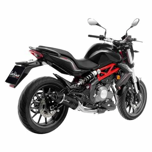 【並行輸入品】 レオビンチ LV One EVO スリップオンマフラー - ブラック 14423EBU 18114422 LEOVINCE MUFFLER LV1 BEN 302S BLK #DRAG