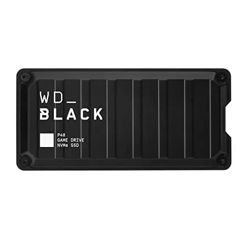 WD_BLACK 500GB P40 Game Drive SSD - Up to 2,000MB/s, RGB Lighting, Portable External Solid State Drive SSD, Compatible with Play