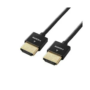 ELECOM エレコム イーサネット対応スーパースリムHDMIケーブル(A-A) CAC-HD14SS10BK【×3セット】 【 セット販売 まとめ買い 割引 】 パソコン ケーブル ケーブルカバー