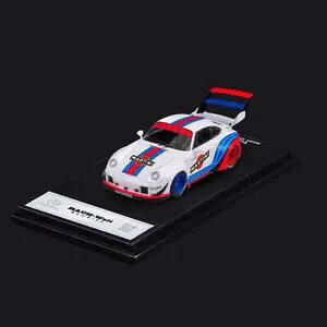 【送料無料】模型車 モデルカー タイムモデルモデルマルティーニハイテールバージョンtime model rwb 993 164 alloy limited edition model martini high tail version